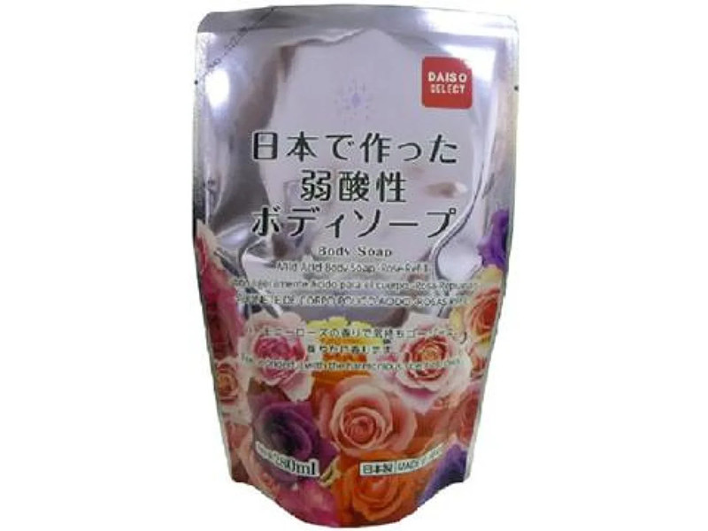 弱酸性ボディソープ　ローズ　詰替用